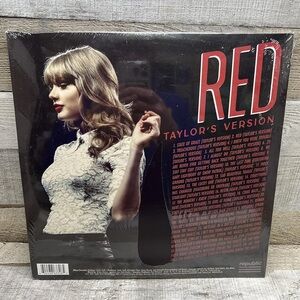 Red Taylor's Version Vinyl Record Sealed New with tag